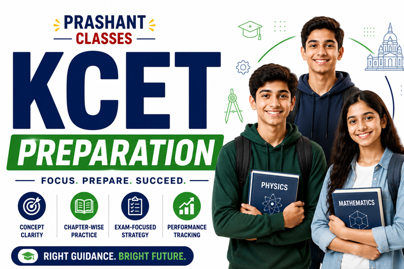 KCET preparation program at Prashant Classes